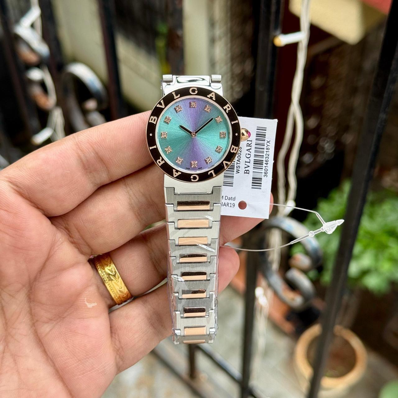 BVLGARI BVLGARI diamond dial For Women