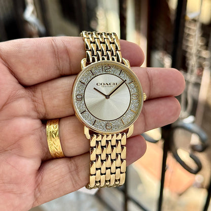 COACH ELLIOT WOMEN’S QUARTZ – ELEGANCE THAT SHINES EVERYDAY