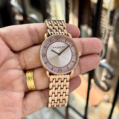COACH ELLIOT WOMEN’S QUARTZ – ELEGANCE THAT SHINES EVERYDAY