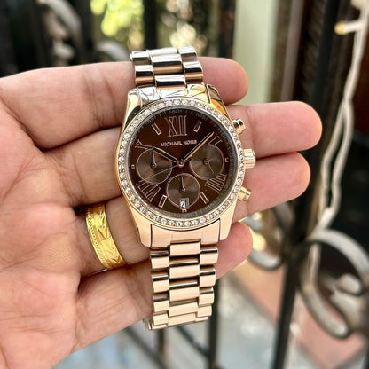 MICHAEL KORS RITZ CHRONOGRAPH – GOLD